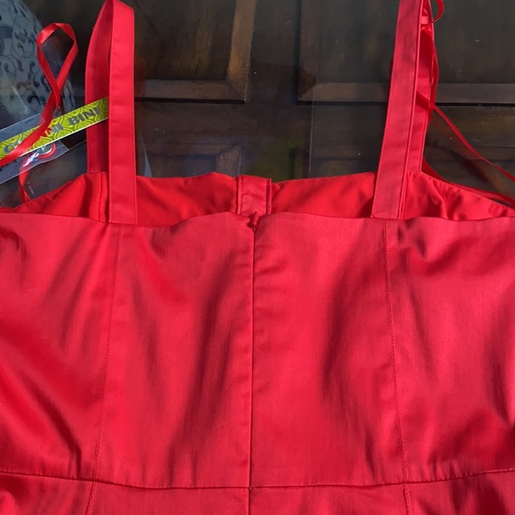 Gianni Bini Becca Color-block Button Dress. - Picture 11 of 12